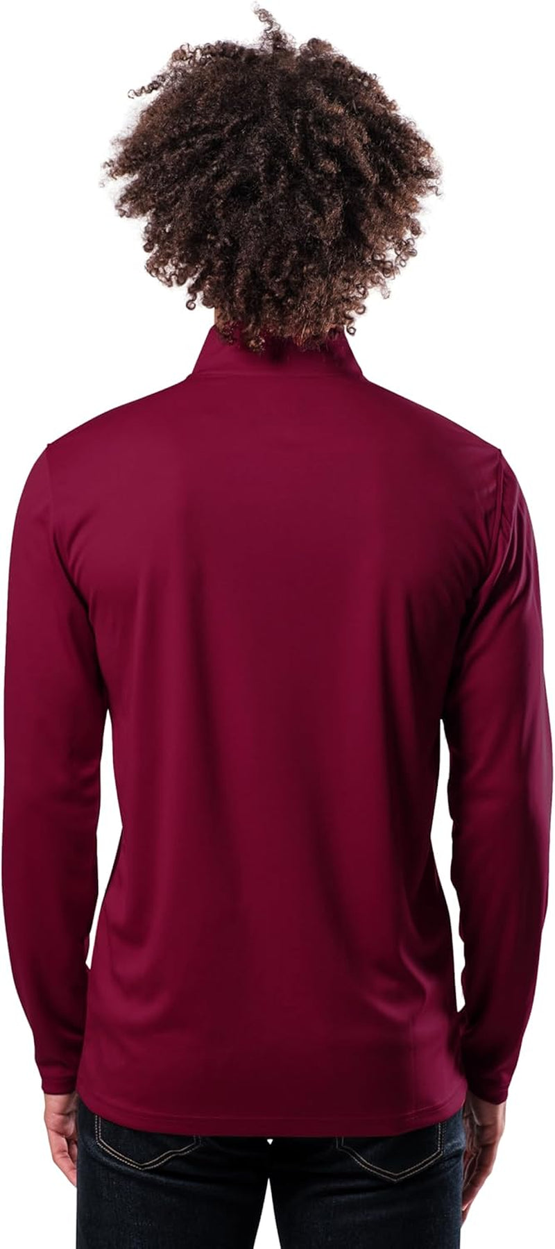 NBA Men'S Quarter Zip Long Sleeve Pullover T-Shirt
