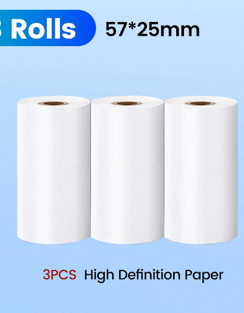 Load image into Gallery viewer, Olaf 57MM Rolls Mini Printer Thermal Paper Label Sticker Self-Adhesive Printing Paper for Mini Printer Kids Instant Print Camera
