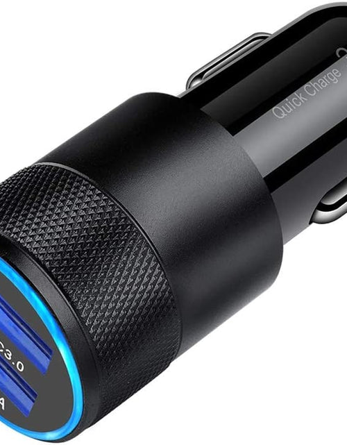 Load image into Gallery viewer, Fast Car Charger, Quick Charging 5.4A/30W Phone USB Adapter Rapid Plug 2 Port Cigarette Lighter Auto Charger Flush Compatible Samsung, Tablet, Iphone, Ipad, LG, Automobile
